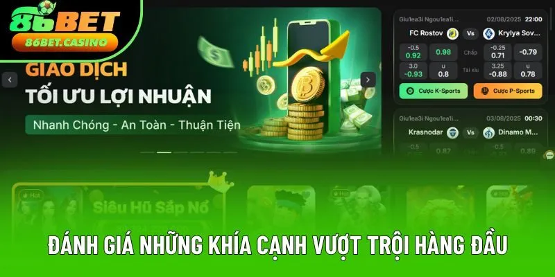 Đánh giá những khía cạnh vượt trội hàng đầu